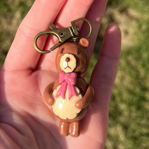 Bow Bear Charm