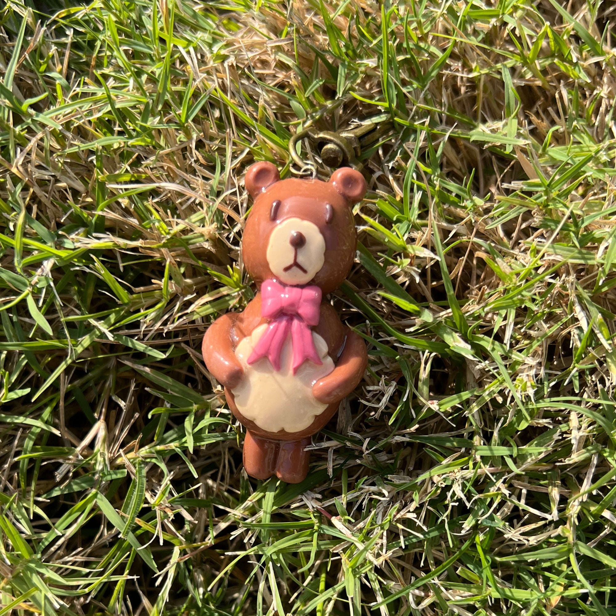 Bow Bear Charm