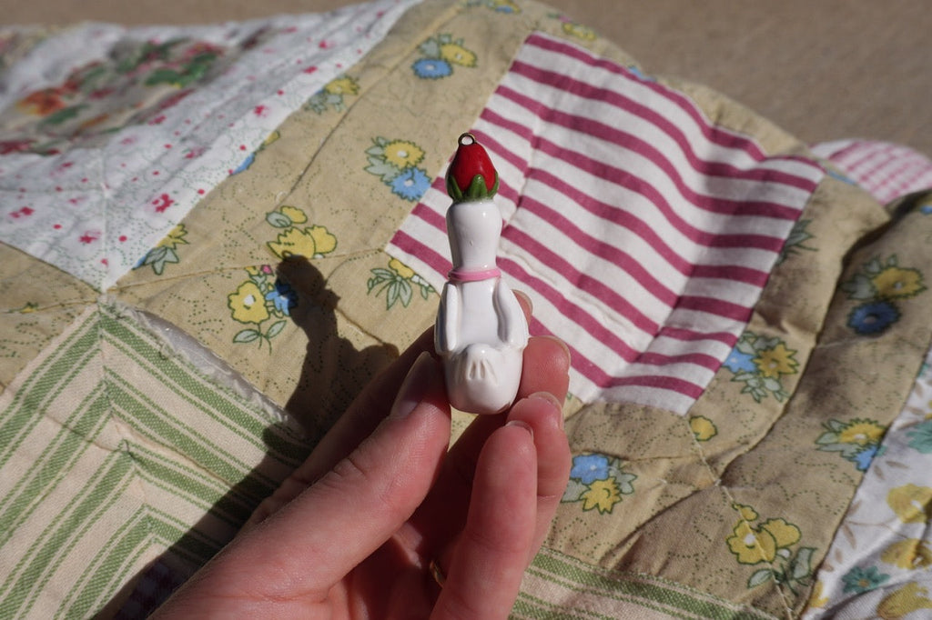 TAILLESS Strawberry Goose on the Loose Charm - Goose Girl Charm