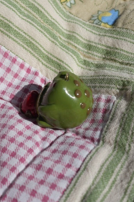 Strawberry Froad Charm