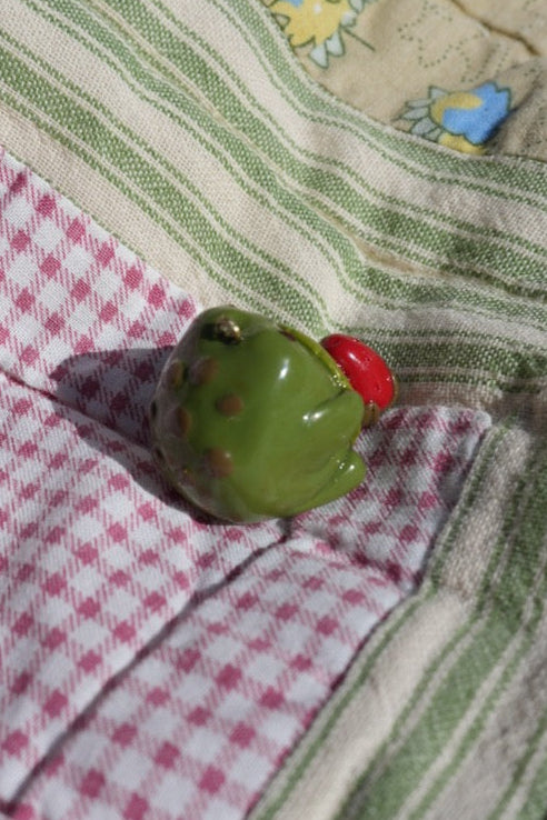 Strawberry Froad Charm