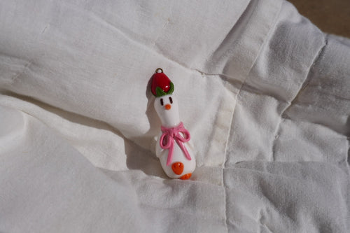 Berry Goose on the Loose Charm - Goose Girl Charm