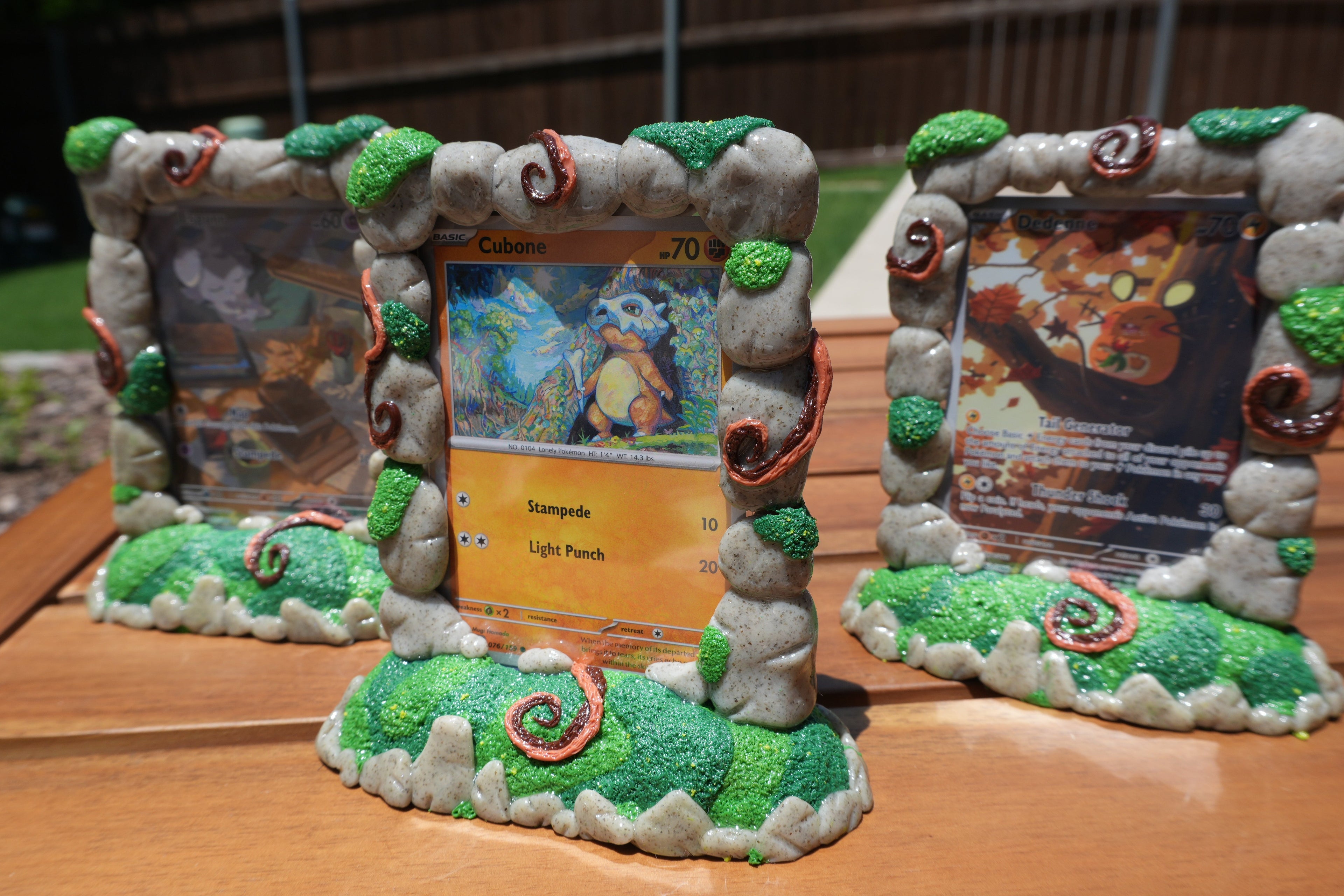 Whimsical Pokemon Card Frame