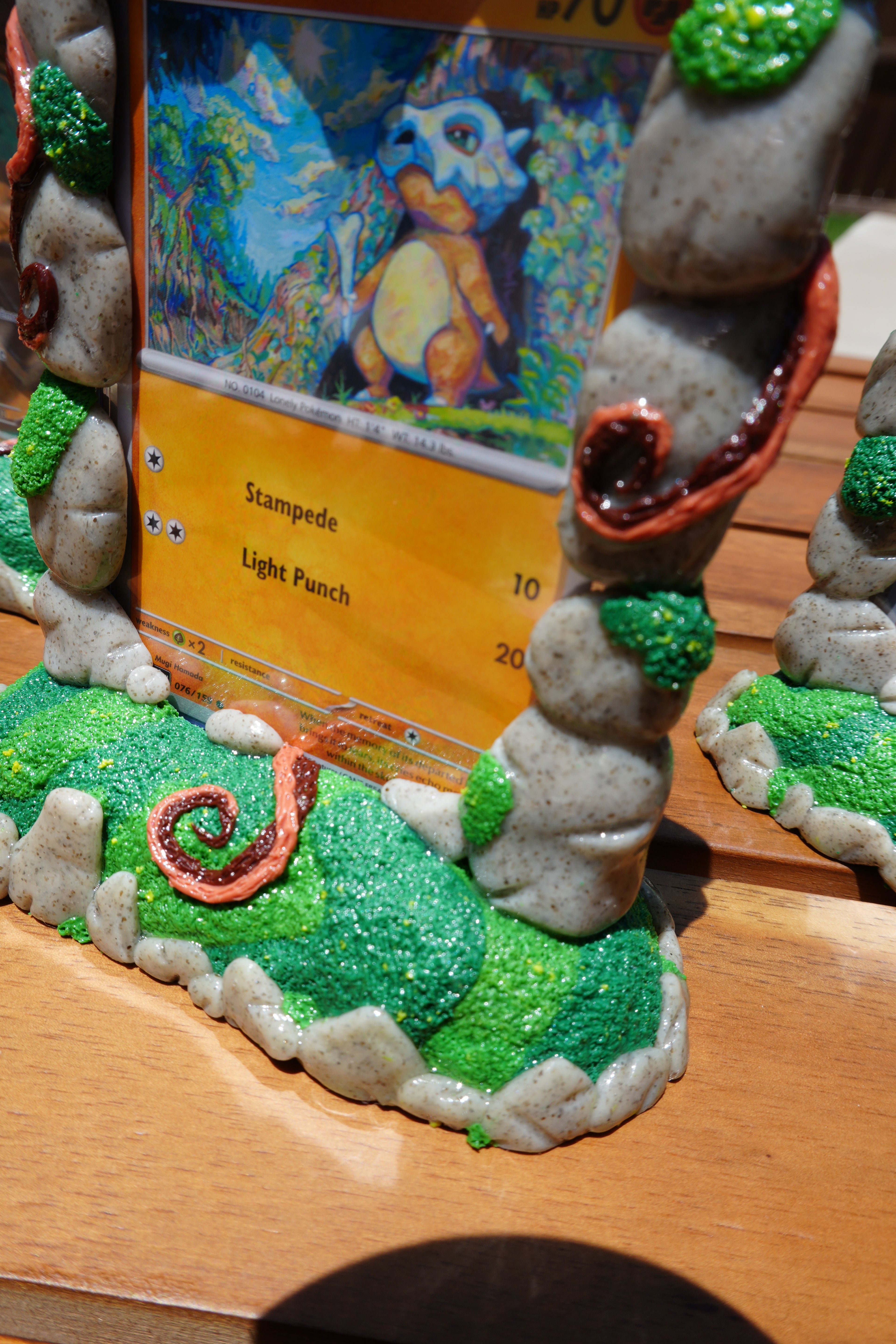 Whimsical Pokemon Card Frame