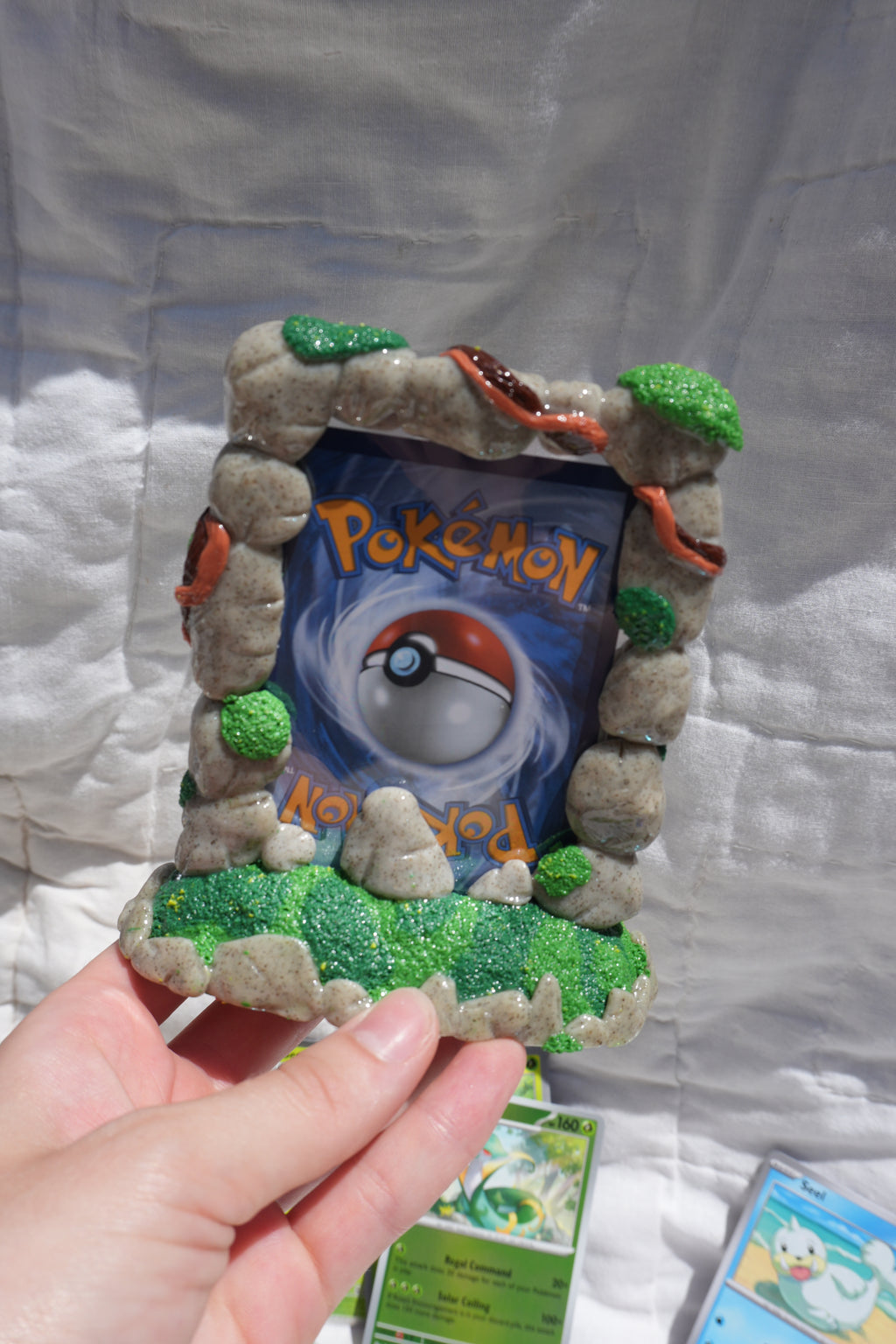 Whimsical Pokemon Card Frame