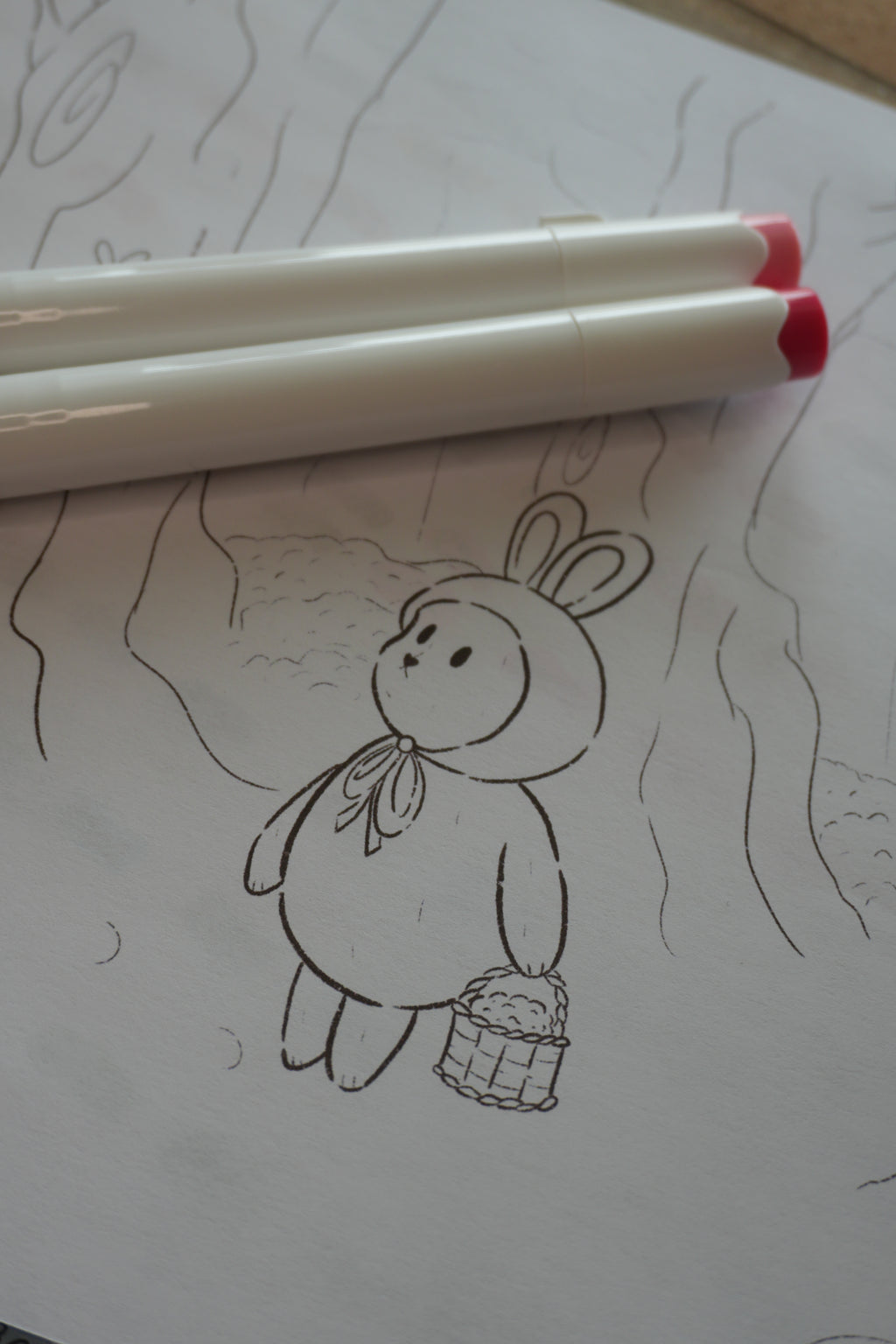 Lil Bun Coloring Sheet