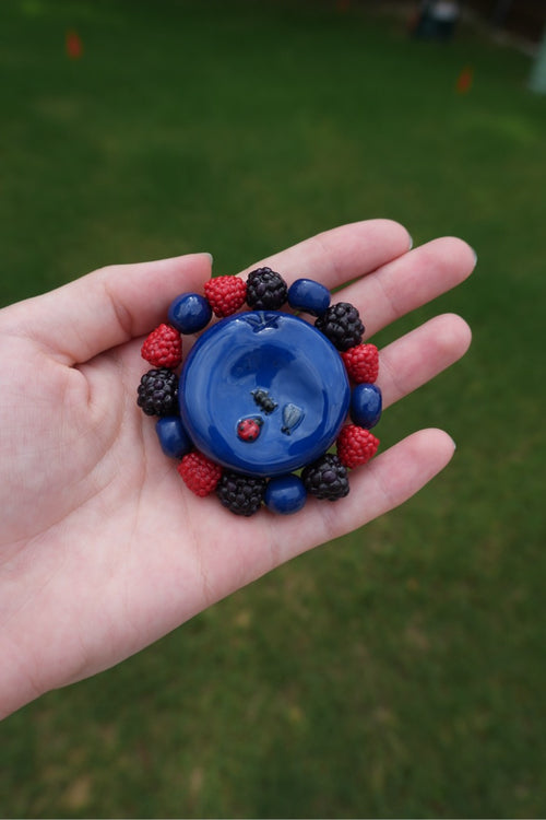 Blue Berry Pop Socket