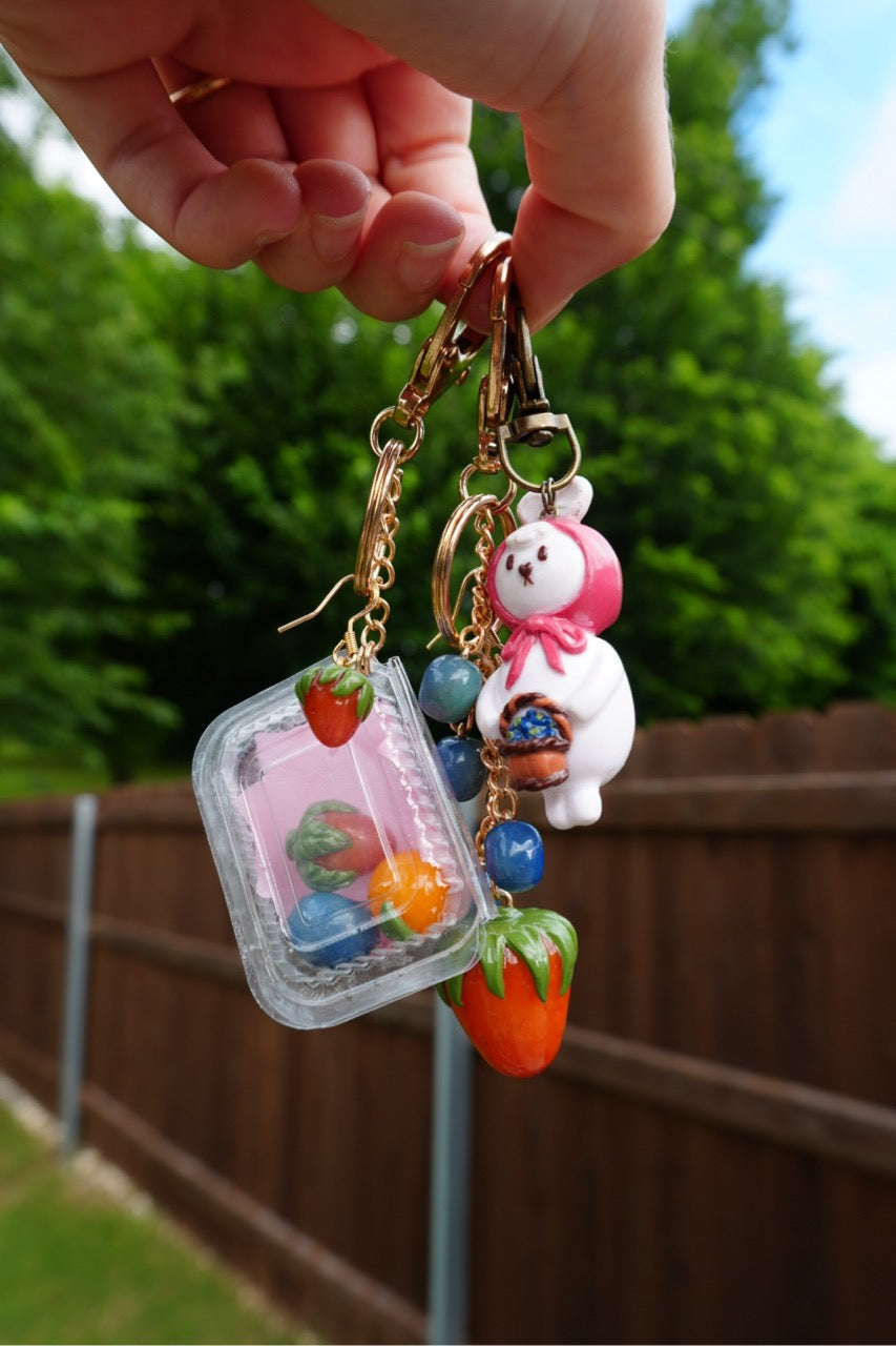 Magical Berry Keychain/Bag Charm