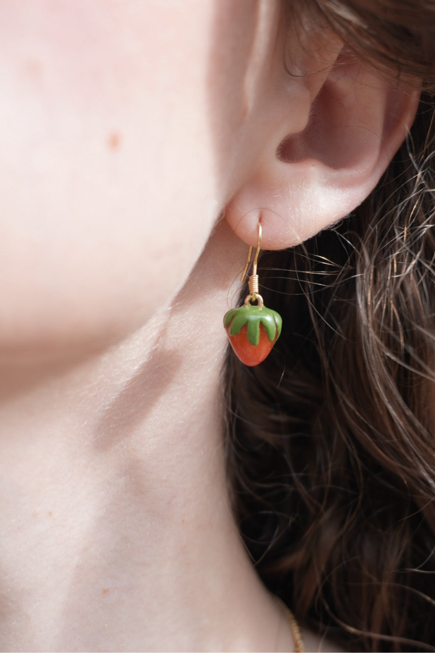 Magical Strawberry Earrings
