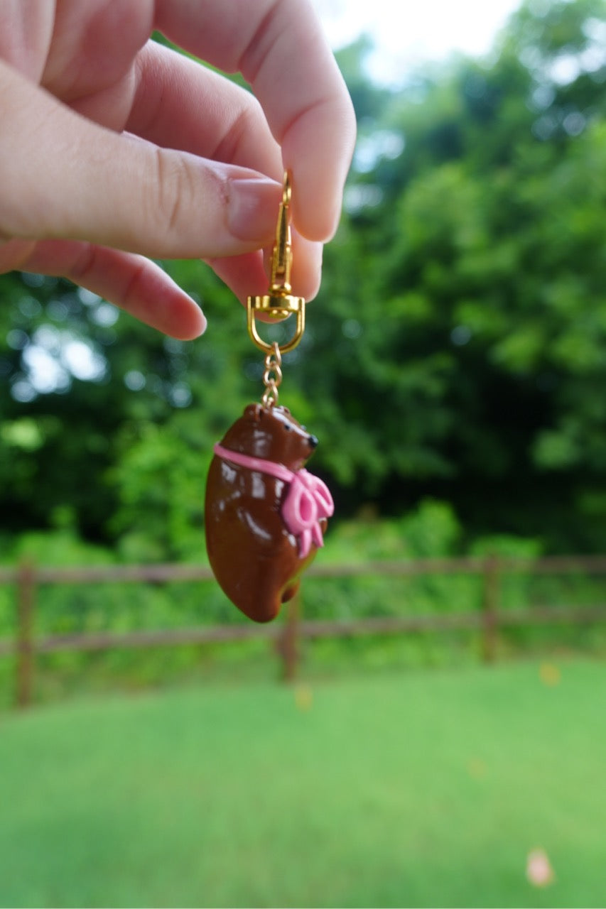 Bow Bear Charm