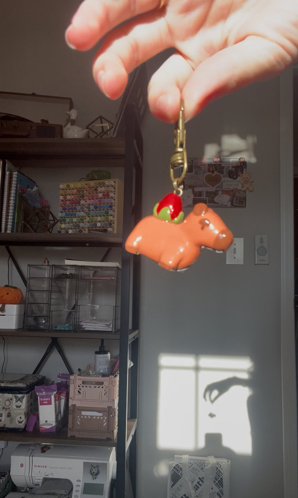 Strawbara - Capybara Charm