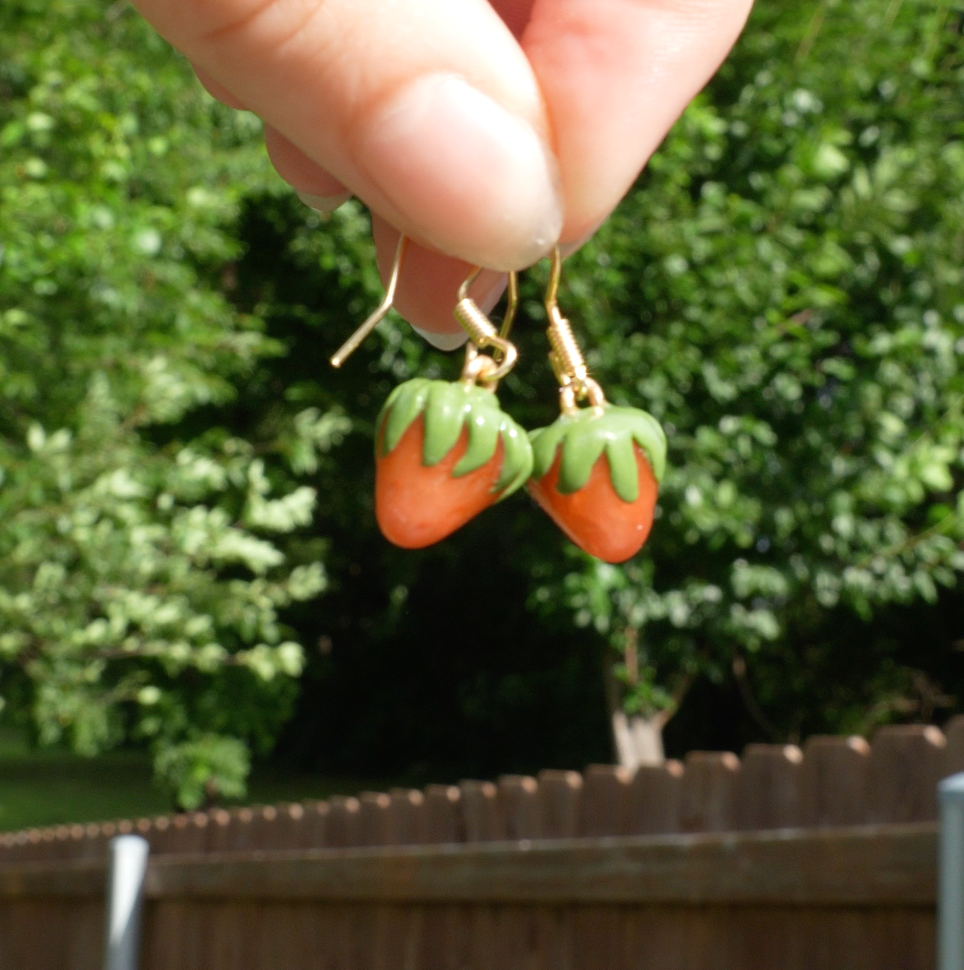 Magical Strawberry Earrings