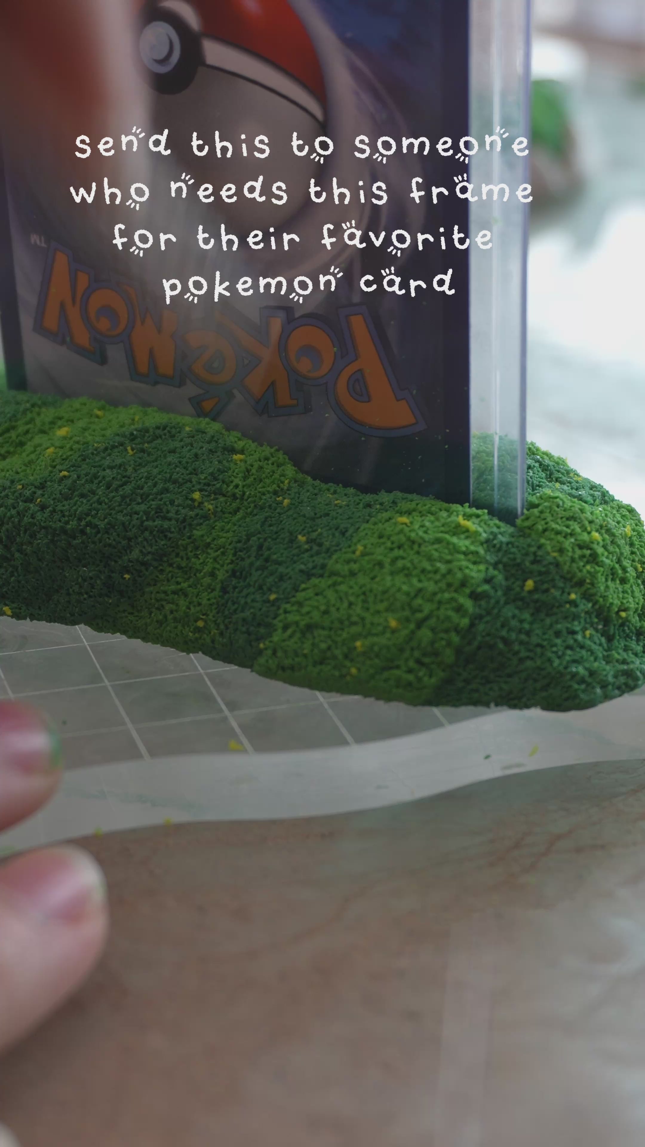 Whimsical Pokemon Card Frame